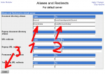 Webmin - Apache alias roundcube