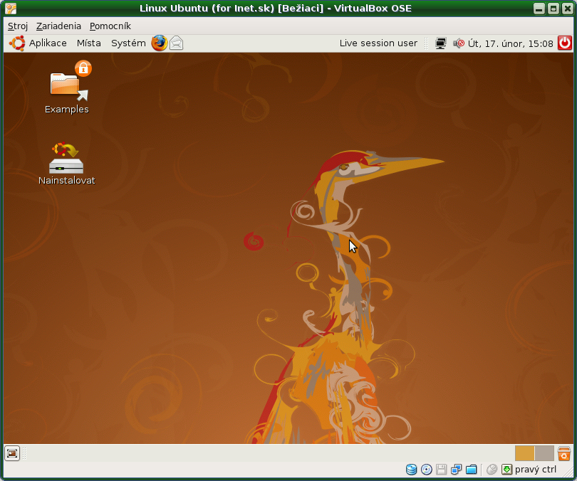 Ubuntu vo virtuálnom počítači