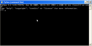 Konzola python windows